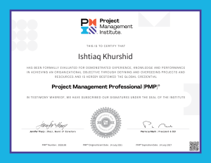 PMI PMP Certification