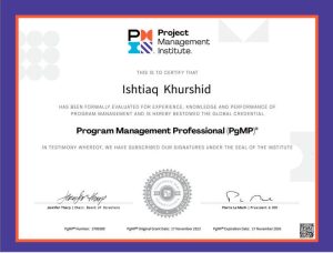 Program Managment Profesional (PgMP)